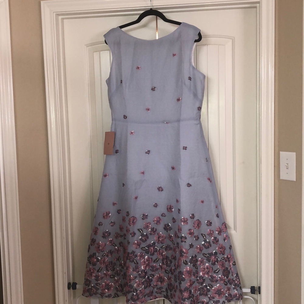 BHLDN tea length dress